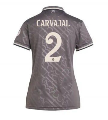 Real Madrid Daniel Carvajal #2 Tredje Tröja Dam 2024-25 Kortärmad